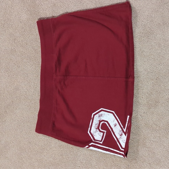 Abercrombie Size Small Burgundy Knit Skirt - Picture 3 of 3
